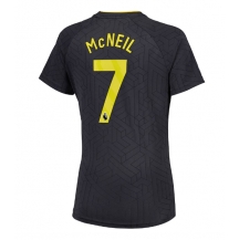 Maillot de football Réplique Everton Dwight McNeil #7 Extérieur Femme 2024-25 Manche Courte