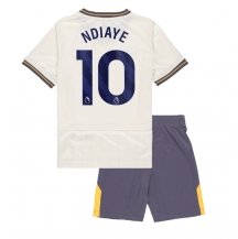 Maillot de football Réplique Everton Iliman Ndiaye #10 Troisième Enfant 2024-25 Manche Courte (+ Pantalon court)