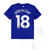 Maillot de football Réplique Everton Jack Grealish #18 Domicile Enfant 2025-26 Manche Courte (+ Pantalon court)