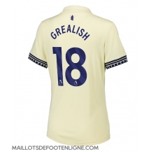 Maillot de football Réplique Everton Jack Grealish #18 Extérieur Femme 2025-26 Manche Courte