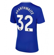 Maillot de football Réplique Everton Jarrad Branthwaite #32 Domicile Femme 2024-25 Manche Courte