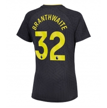 Maillot de football Réplique Everton Jarrad Branthwaite #32 Extérieur Femme 2024-25 Manche Courte
