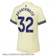 Maillot de football Réplique Everton Jarrad Branthwaite #32 Extérieur Femme 2025-26 Manche Courte