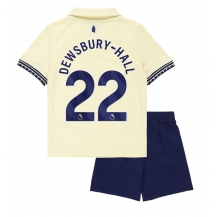 Maillot de football Réplique Everton Kiernan Dewsbury-Hall #22 Extérieur Enfant 2025-26 Manche Courte (+ Pantalon court)