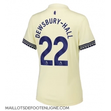Maillot de football Réplique Everton Kiernan Dewsbury-Hall #22 Extérieur Femme 2025-26 Manche Courte