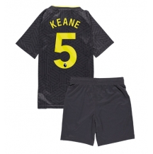 Maillot de football Réplique Everton Michael Keane #5 Extérieur Enfant 2024-25 Manche Courte (+ Pantalon court)