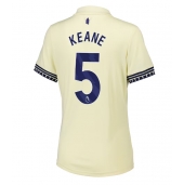 Maillot de football Réplique Everton Michael Keane #5 Extérieur Femme 2025-26 Manche Courte