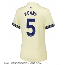 Maillot de football Réplique Everton Michael Keane #5 Extérieur Femme 2025-26 Manche Courte