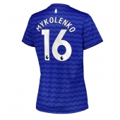 Maillot de football Réplique Everton Vitaliy Mykolenko #16 Domicile Femme 2025-26 Manche Courte