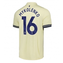 Maillot de football Réplique Everton Vitaliy Mykolenko #16 Extérieur 2025-26 Manche Courte