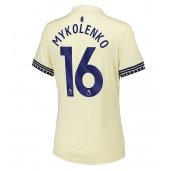 Maillot de football Réplique Everton Vitaliy Mykolenko #16 Extérieur Femme 2025-26 Manche Courte