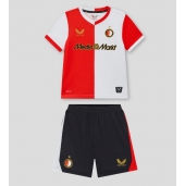 Maillot de football Réplique Feyenoord Domicile Enfant 2025-26 Manche Courte (+ Pantalon court)