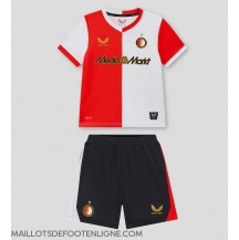 Maillot de football Réplique Feyenoord Domicile Enfant 2025-26 Manche Courte (+ Pantalon court)