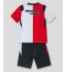 Maillot de football Réplique Feyenoord Domicile Enfant 2026-27 Manche Courte (+ Pantalon court)