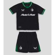 Maillot de football Réplique Feyenoord Extérieur Enfant 2024-25 Manche Courte (+ Pantalon court)