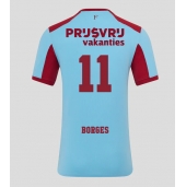 Maillot de football Réplique Feyenoord Goncalo Borges #11 Troisième 2025-26 Manche Courte