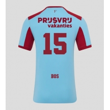 Maillot de football Réplique Feyenoord Jordan Bos #15 Troisième 2025-26 Manche Courte