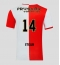 Maillot de football Réplique Feyenoord Sem Steijn #14 Domicile 2025-26 Manche Courte