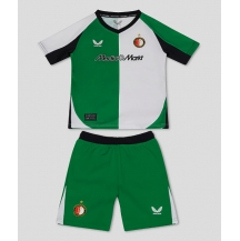 Maillot de football Réplique Feyenoord Troisième Enfant 2024-25 Manche Courte (+ Pantalon court)
