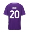 Maillot de football Réplique Fiorentina Moise Kean #20 Domicile 2025-26 Manche Courte