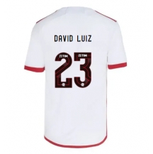 Maillot de football Réplique Flamengo David Luiz #23 Extérieur 2024-25 Manche Courte