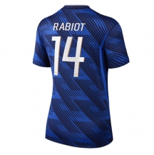Maillot de football Réplique France Adrien Rabiot #14 Domicile Femme Mondial 2026 Manche Courte