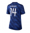 Maillot de football Réplique France Adrien Rabiot #14 Domicile Femme Mondial 2026 Manche Courte