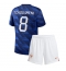 Maillot de football Réplique France Aurelien Tchouameni #8 Domicile Enfant Mondial 2026 Manche Courte (+ Pantalon court)