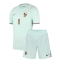 Maillot de football Réplique France Aurelien Tchouameni #8 Extérieur Enfant Mondial 2026 Manche Courte (+ Pantalon court)