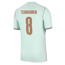 Maillot de football Réplique France Aurelien Tchouameni #8 Extérieur Mondial 2026 Manche Courte
