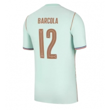 Maillot de football Réplique France Bradley Barcola #12 Extérieur Mondial 2026 Manche Courte