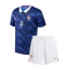 Maillot de football Réplique France Dayot Upamecano #4 Domicile Enfant Mondial 2026 Manche Courte (+ Pantalon court)