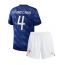Maillot de football Réplique France Dayot Upamecano #4 Domicile Enfant Mondial 2026 Manche Courte (+ Pantalon court)