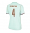 Maillot de football Réplique France Dayot Upamecano #4 Extérieur Femme Mondial 2026 Manche Courte