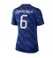 Maillot de football Réplique France Eduardo Camavinga #6 Domicile Femme Mondial 2026 Manche Courte