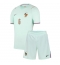 Maillot de football Réplique France Eduardo Camavinga #6 Extérieur Enfant Mondial 2026 Manche Courte (+ Pantalon court)