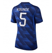 Maillot de football Réplique France Jules Kounde #5 Domicile Femme Mondial 2026 Manche Courte