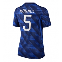 Maillot de football Réplique France Jules Kounde #5 Domicile Femme Mondial 2026 Manche Courte
