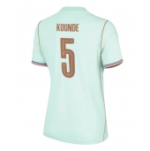 Maillot de football Réplique France Jules Kounde #5 Extérieur Femme Mondial 2026 Manche Courte