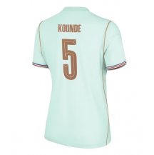 Maillot de football Réplique France Jules Kounde #5 Extérieur Femme Mondial 2026 Manche Courte