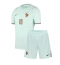 Maillot de football Réplique France Kylian Mbappe #10 Extérieur Enfant Mondial 2026 Manche Courte (+ Pantalon court)