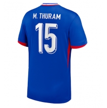 Maillot de football Réplique France Marcus Thuram #15 Domicile Europe 2024 Manche Courte
