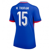 Maillot de football Réplique France Marcus Thuram #15 Domicile Femme Europe 2024 Manche Courte