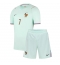 Maillot de football Réplique France Ousmane Dembele #7 Extérieur Enfant Mondial 2026 Manche Courte (+ Pantalon court)