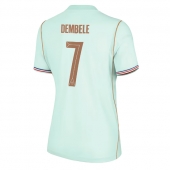 Maillot de football Réplique France Ousmane Dembele #7 Extérieur Femme Mondial 2026 Manche Courte