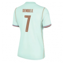 Maillot de football Réplique France Ousmane Dembele #7 Extérieur Femme Mondial 2026 Manche Courte