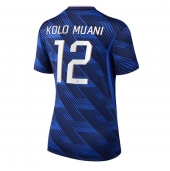Maillot de football Réplique France Randal Kolo Muani #12 Domicile Femme Mondial 2026 Manche Courte