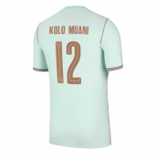 Maillot de football Réplique France Randal Kolo Muani #12 Extérieur Mondial 2026 Manche Courte