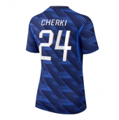 Maillot de football Réplique France Rayan Cherki #24 Domicile Femme Mondial 2026 Manche Courte