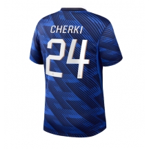Maillot de football Réplique France Rayan Cherki #24 Domicile Mondial 2026 Manche Courte